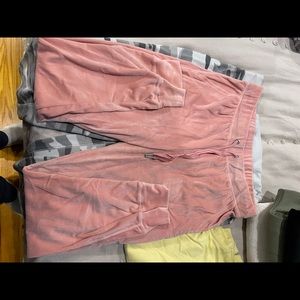 pink joggers
